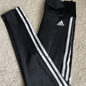 Adidas Leggings w 3 stripes Small Black